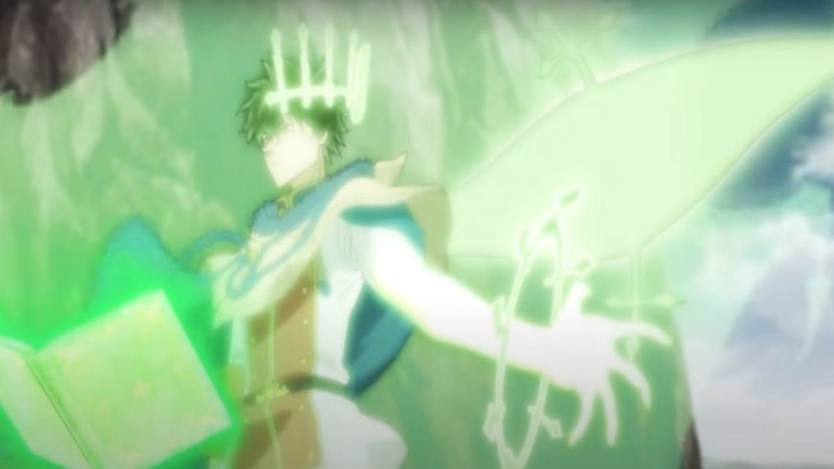 Yuno's Power "Black Clover", Can Summon Sylph The Spirit of Wind