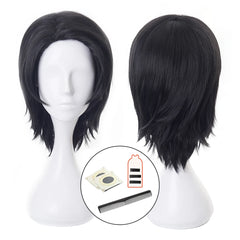 Anime Jujutsu Kaisen Yuta Okkotsu Cosplay Wig – Short Black Synthetic Hair