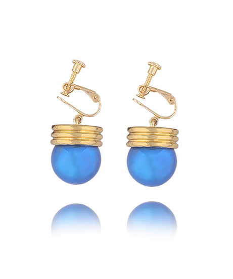 Kurapika Cosplay Ear Clip No Piercing Eardrop Anime Hunter x Hunter Drop Earrings for Women Men Jewelry Gift