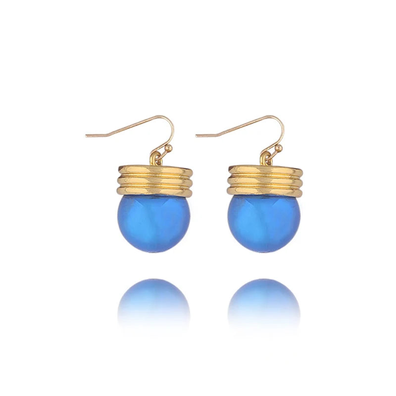 Kurapika Cosplay Ear Clip No Piercing Eardrop Anime Hunter x Hunter Drop Earrings for Women Men Jewelry Gift