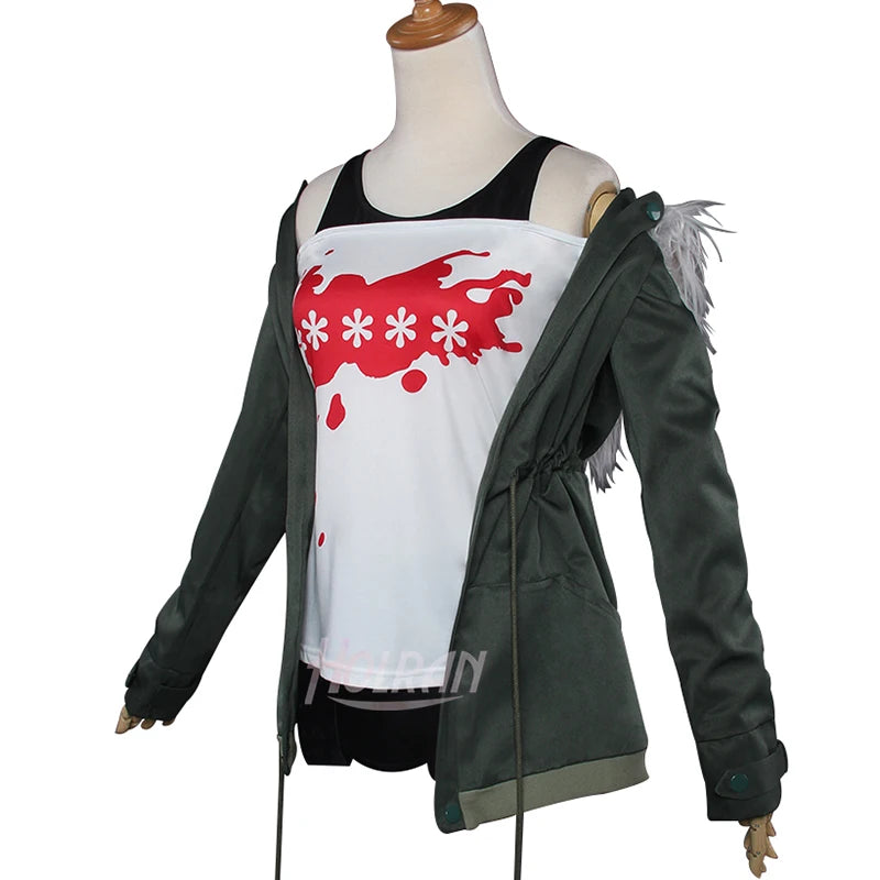 Women Costume Navi Futaba Sakura Shirt Cosplay Costume Coat Jakcet lolita punk halloween outfit