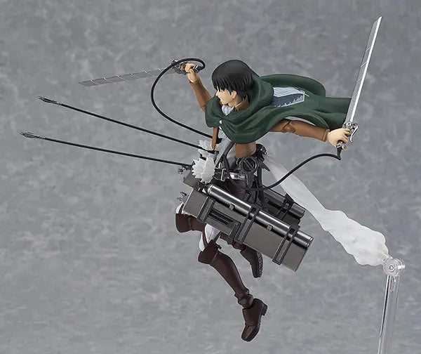 15cm Attack on Titan Levi Rivaille Rival Mikasa Ackerman Eren Jaeger Action figure toys doll Christmas gift with box