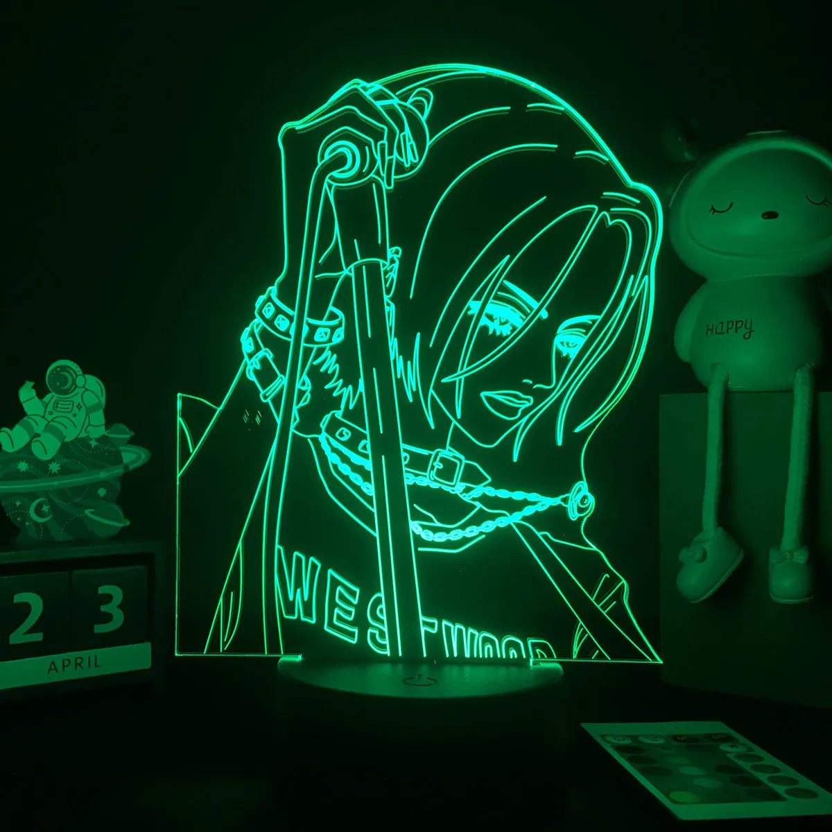 Anime Nana 3D LED Nightlight for Bedroom Decor Table Lamp Nana Osaki Figure Kids Child Girls Light Manga