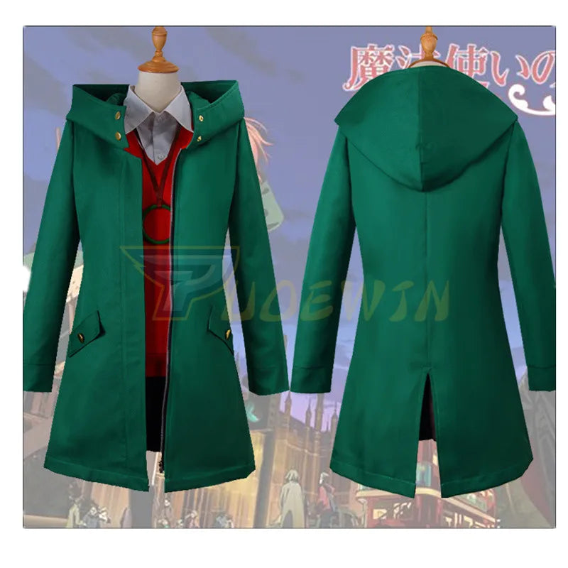 Anime Mahoutsukai no Yome Cosplay Costumes Hatori Tomoyo Uniform The Ancient Magus Bride Full Set
