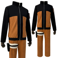 Anime Uzumaki Cosplay Costume – Adult Version Top, Pants & Headband Set