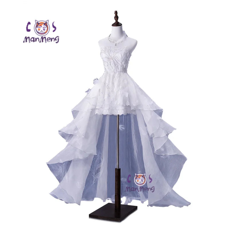 Game Love and Deepspace Heroine MC Xavier Anime Cosplay New Women wedding dress uniform Zayne Rafayel Sylus Halloween Party suit