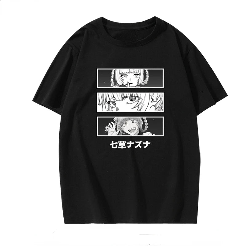 CALL OF THE NIGHT T-shirt Japan Anime Hot Sale ACG Fans Otaku Tshirt Korea Style Aesthetic Short-sleev Summer Tops Hipster Tees