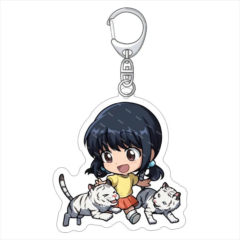 Anime Sakamoto Days NEW Acrylic Acrylic Fun Keychain Animation Related Product Girl Gift Key Chain Bag Charm Q version Pendant