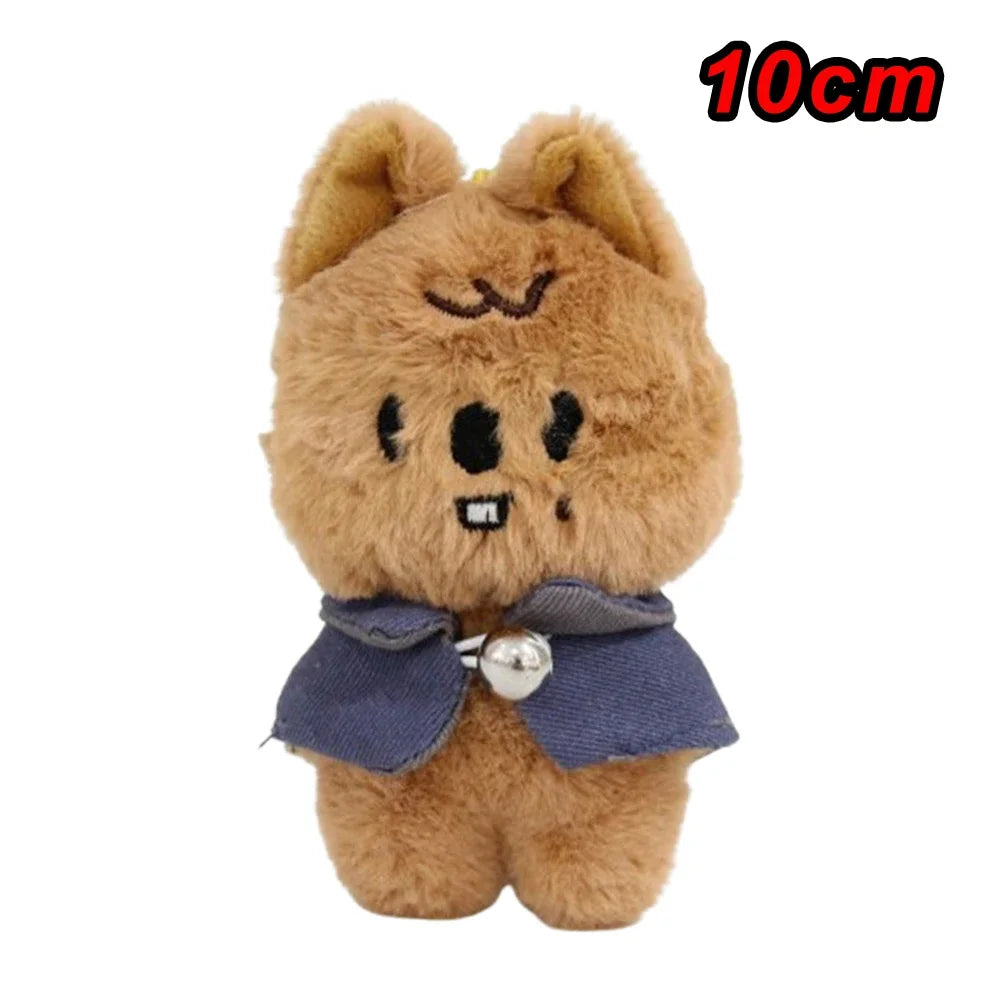 300style 10/22cm Skzoo Plush Bag Toy Kawaii Stray Wolf Plush Cartoon Stuffed Animal Doll Kawaii Toy Room Decor Children Gift