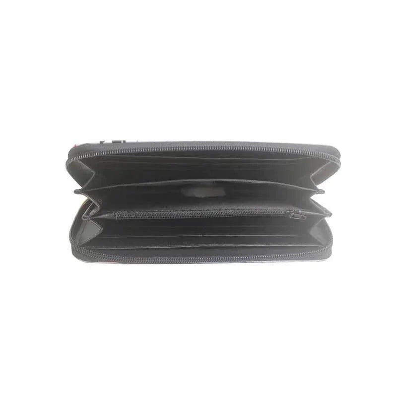 Naruto Sasuke Men Wallets Fashion Money Bag Zipper Coin Purse Female Purse Card Holder Multilayer Capacity Storage Bag Gift New