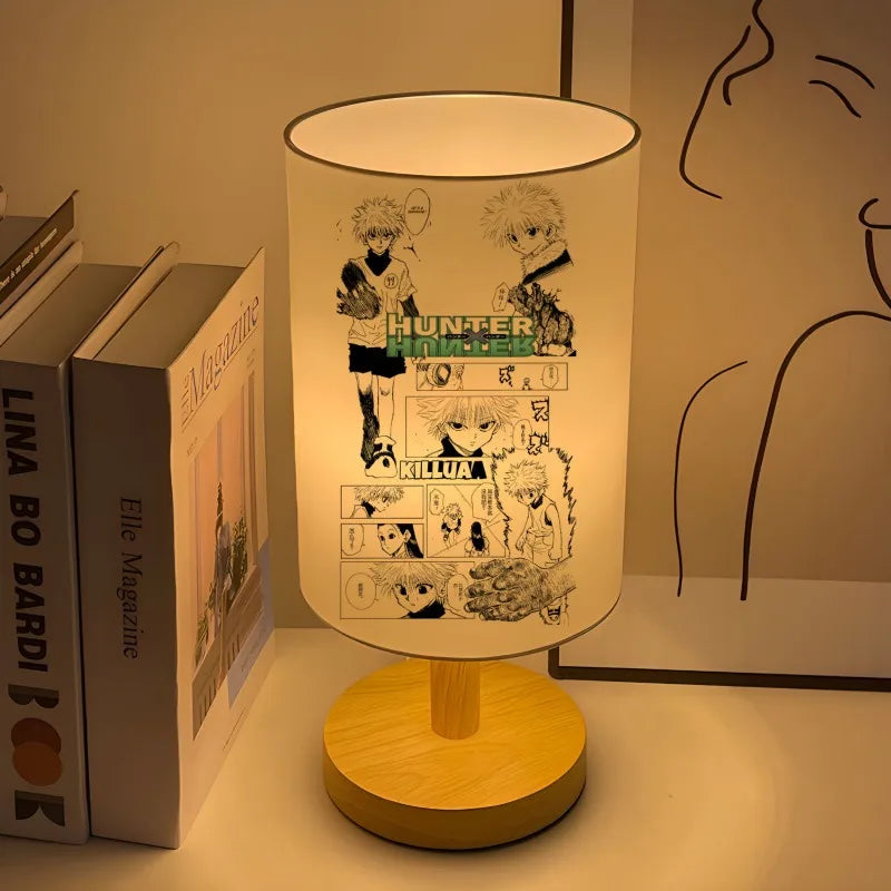 HUNTER Decorative Night Light Jessie Sot Anime Student Bedroom Soft Light Eye Protection Reading Light holiday gift