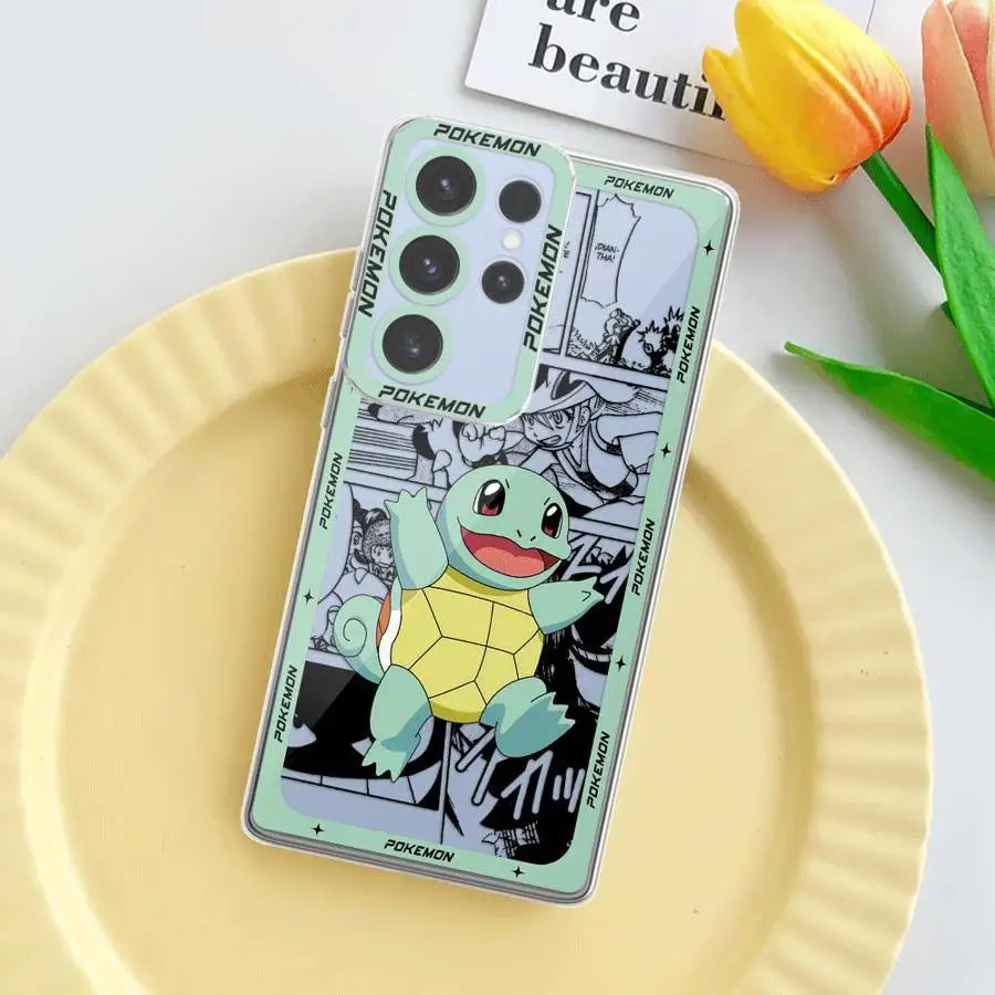 Pikachu Angel Eye Anime Case – Samsung Galaxy S21–S25, Note 10/20 Series