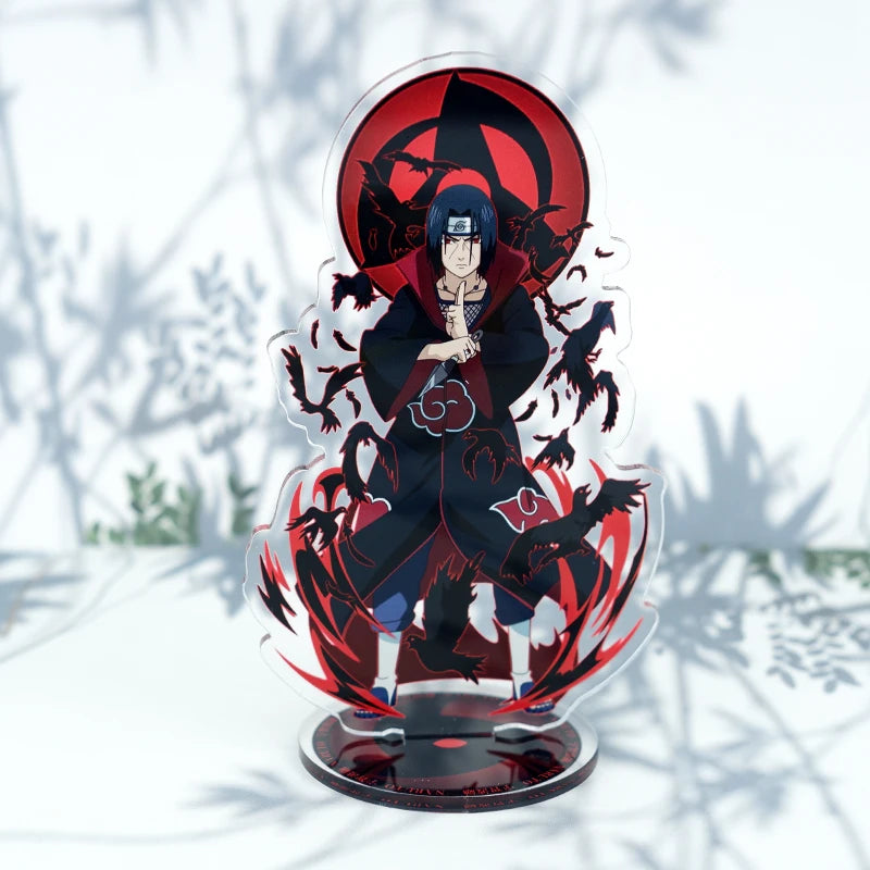 Anime Acrylic Stand Character Model Board Table Decoration Key Chain Kakashi Itachi Sasuke Lady Gift Jewelry Accessories