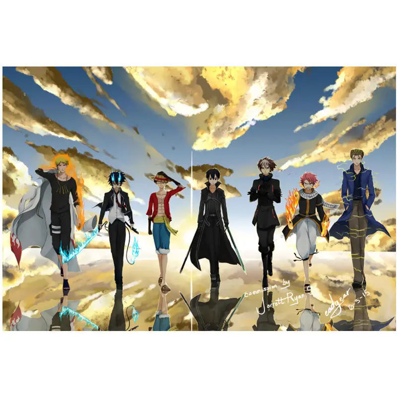 Naruto 3D Stereoscopic Wall Sticker Personality Naruto Student Dormitory Poster Wallpaper Self Adhesive Interior Decoration