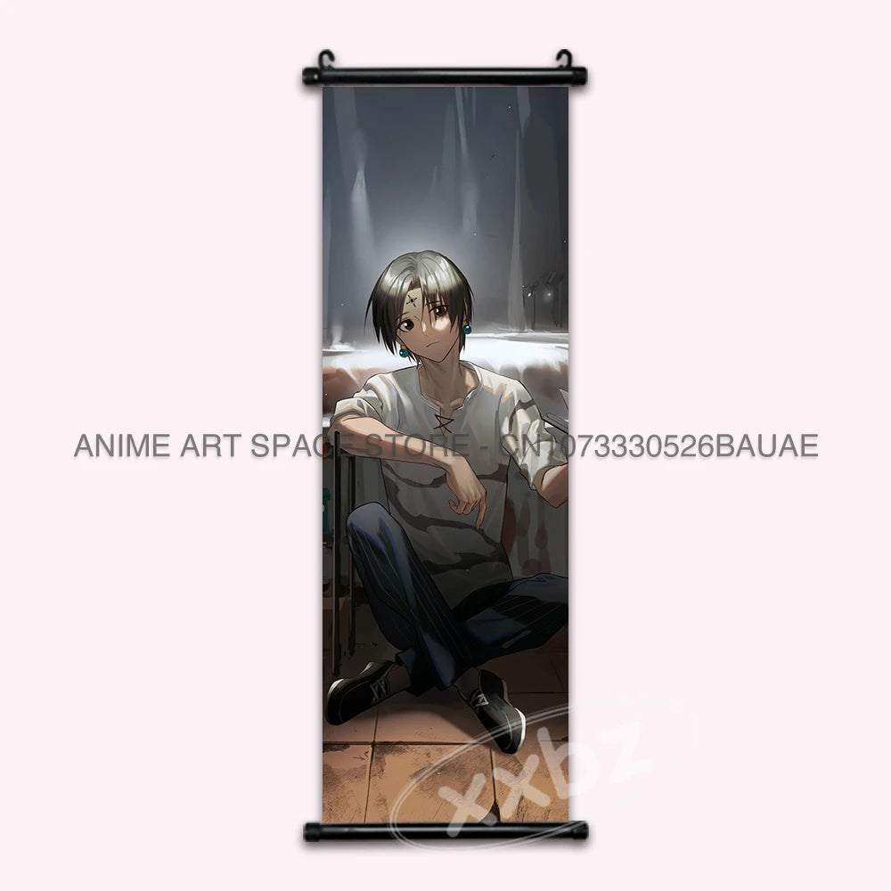 Hunter x Hunter Scroll Poster – Classic Anime Wall Art Canvas Decoration
