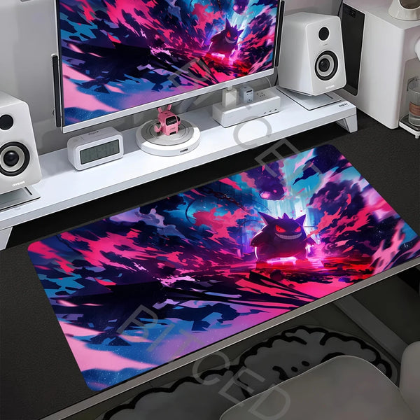 Pokémon Gengar Large Gaming Mouse Pad – Premium 90x40cm Anime Desk Mat for Gamers