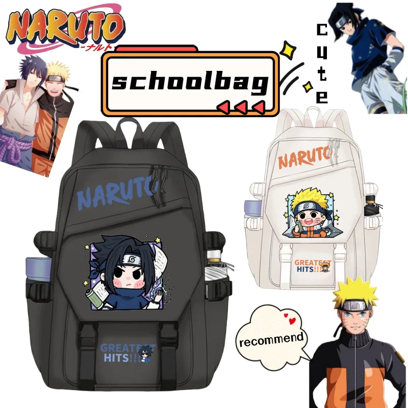 Uzumaki Naruto cute sweet super cute kawaii exquisite large capacity multifunctional student light backpack school bag present