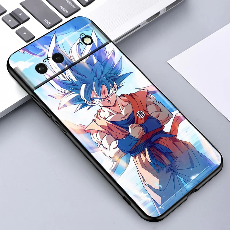Dragon Ball Z Shockproof Case – Goku Edition for Google Pixel 4–9 Series