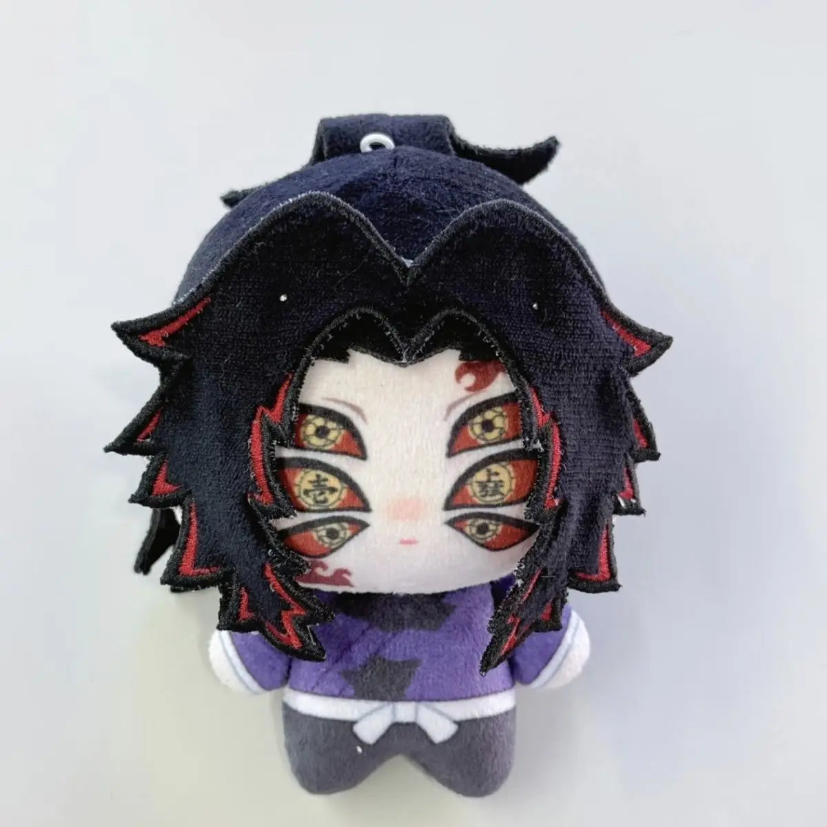 10cm Demon Slayer Kimetsu no Yaiba Kokushibo Plush Doll Pendant Douma Cosplay Stuffed Toy For Anime Fans