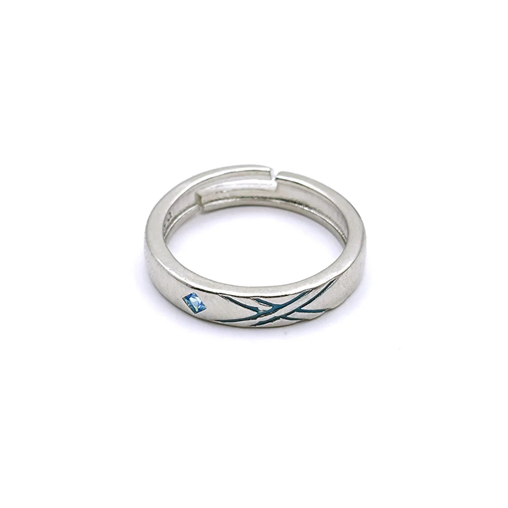 Anime Darling In The Franxx Cosplay Ring HIRO ZERO TWO Adjustable Opening Rings For Couple Love Fashion Jewelry Accessories