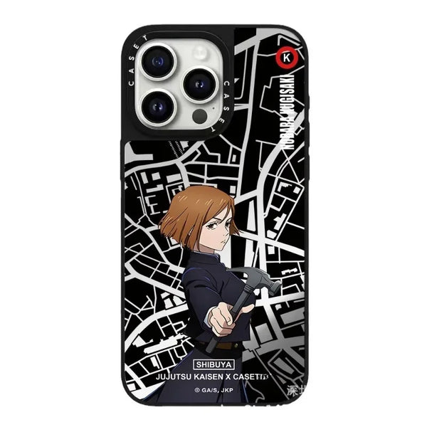 Jujutsu Kaisen Mirror Case for iPhone (16/15/14 & Pro Max)