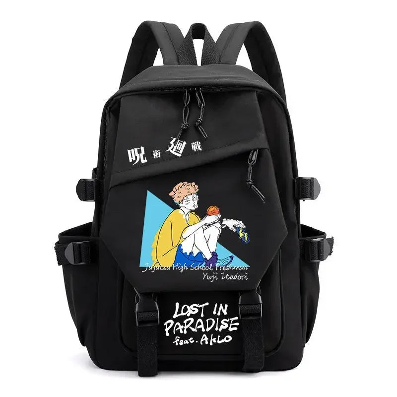 Jujutsu Battle School Bag, Knotweed Yuhito, Fushiguro, Anime, Japanese Personality, Student, Backpack, Holiday Gift