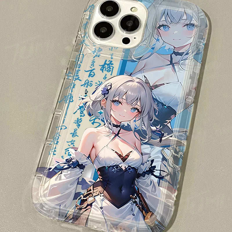 Genshin Impact Kamisato Ayaka Case for Samsung Galaxy A15 A55 A05 A05S A14 A24 A13 A23 A73 A12 A22 A32 A52 A52S A72 A31 A51 A71