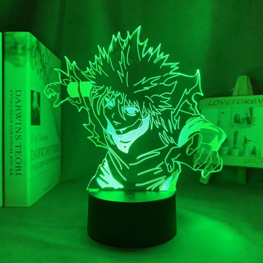 HUNTER Night Light Anime Peripherals Personality Creativity Killua Sissoe Table Lamp Desktop Decoration Bedroom holiday gift