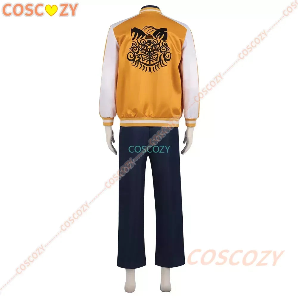 Wind Breaker Jo Togame Cosplay Set - Costume, Wig, Uniform, Glasses