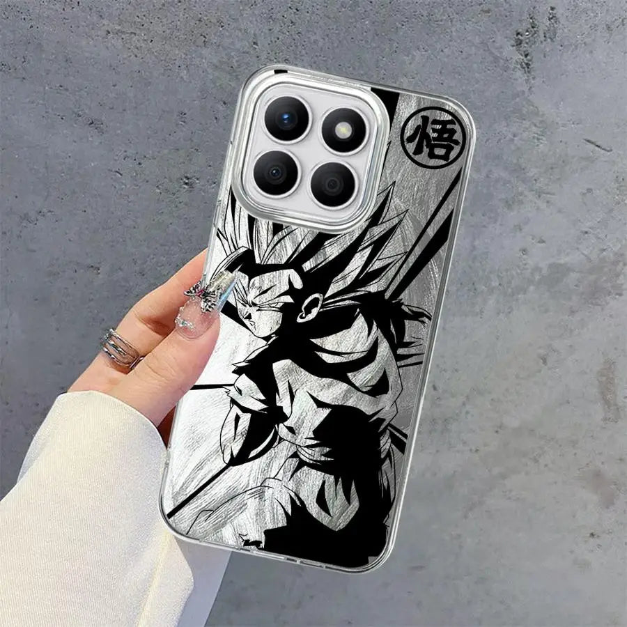 Dragons Balls Gokus Black Soft Shell Case for Honor X7b 200 400 Lite X9c X9a 200 Pro X9b X8a X8b X8c