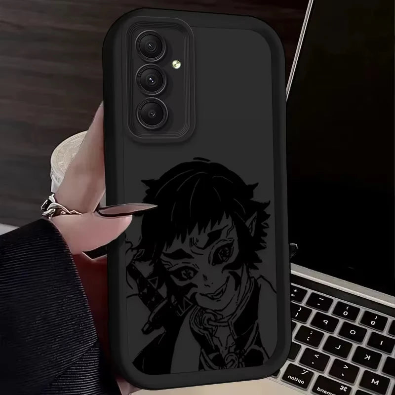Anime A-Agatsuma Z-Zenitsu Phone Case For Samsung Galaxy A14 A15 5G S21 S22 S23 S24 S25 5G FE Plus Ultra A25 A35 A52 A53 A54 A55