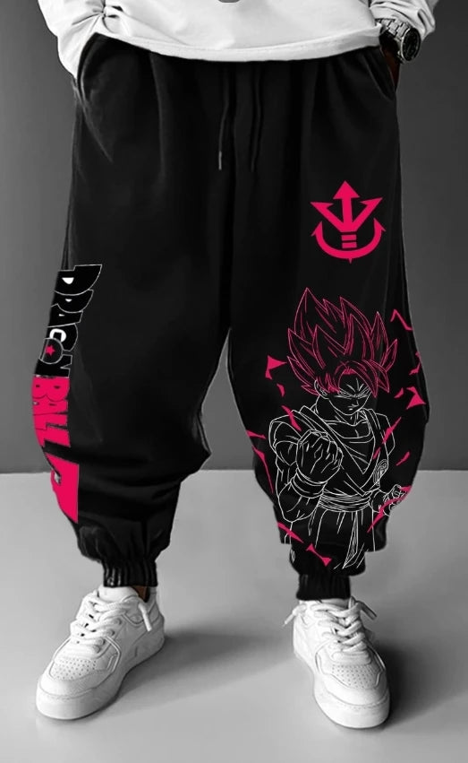 Dragon Ball Beerus Anime Men's Jogger Pants Streetwear Printed Sweatpants Casual Hip Hop Fitness Trousers Spring Autumn