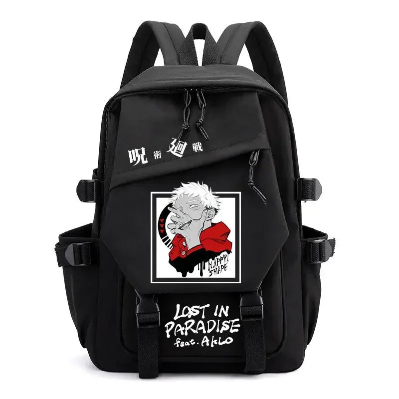 Jujutsu Battle School Bag, Knotweed Yuhito, Fushiguro, Anime, Japanese Personality, Student, Backpack, Holiday Gift