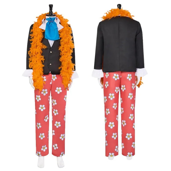 One Piece Brook (Soul King) Cosplay Costume — Full Set