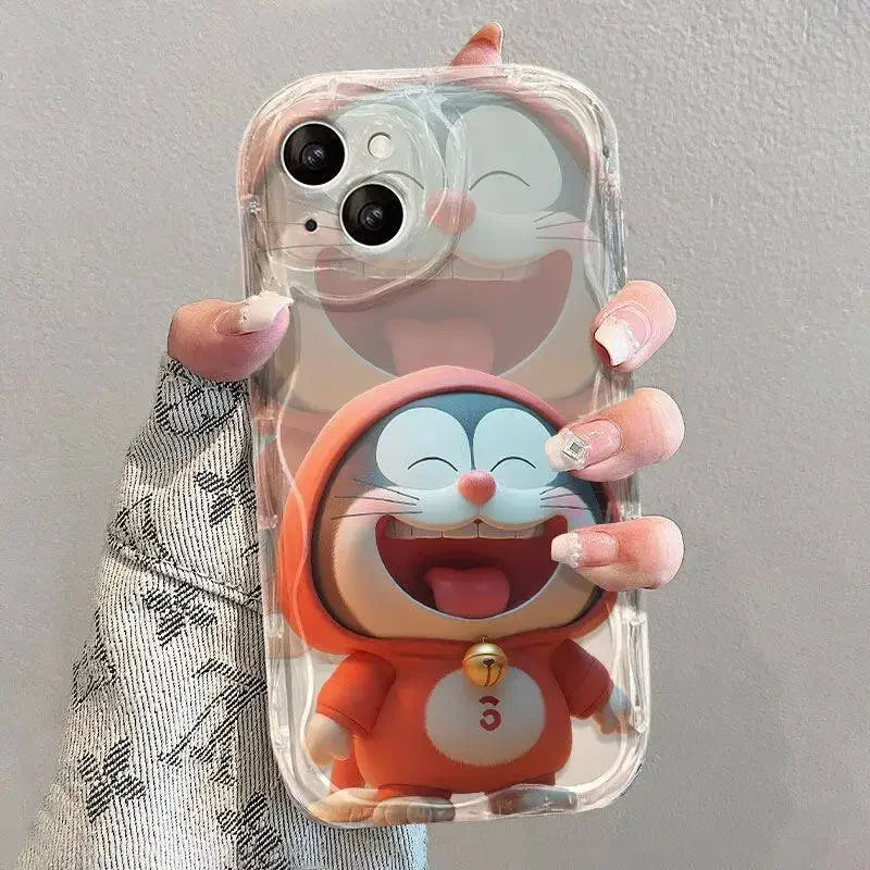 Doraemon Wave Soft Case – Samsung Galaxy A Series (A14, A34, A23, A13, M14 & More)