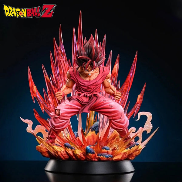 Dragon Ball Super Saiyan Goku (Kaioken) PVC Action Figure — 38cm Statue