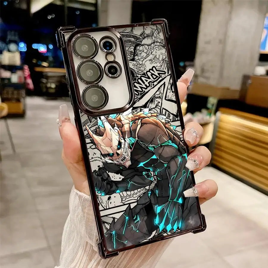 Kaiju No.8 Monster Form Phone Case for Galaxy S20 S21 S23 S24 FE S22 S23 S24 S25 Plus S22 S23 S24 S25 Ultra