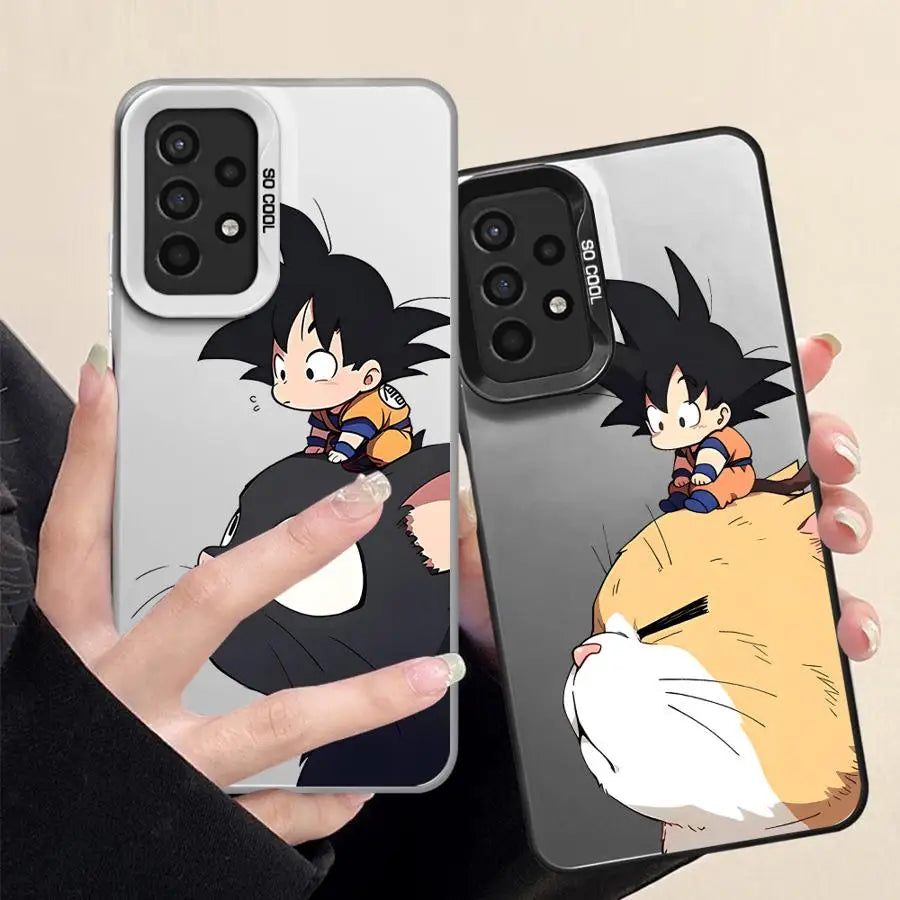 Shell Phone Case For Samsung For Galaxy A25 A16 A34 A13 A22 A24 A32 A14 A23 A12 A15 Dragon Ball Goku