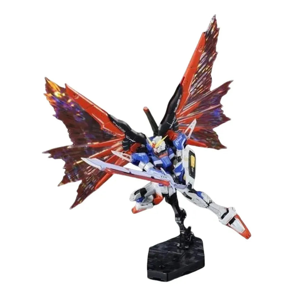 Genuine RG DESTINY GUNDAM EFFECT UNIT WING OF LIGHT Anime Action Figure Collectible Assembly Model Toys Gift Children Boy