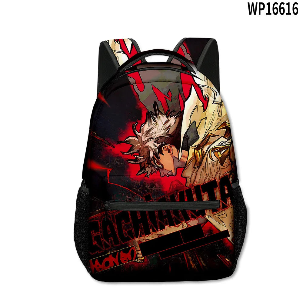 Trendy Popular Novelty Gachiakuta student Bookbag Notebook Backpacks 3D Print Oxford Waterproof Boys/Girls Travel Backpacks