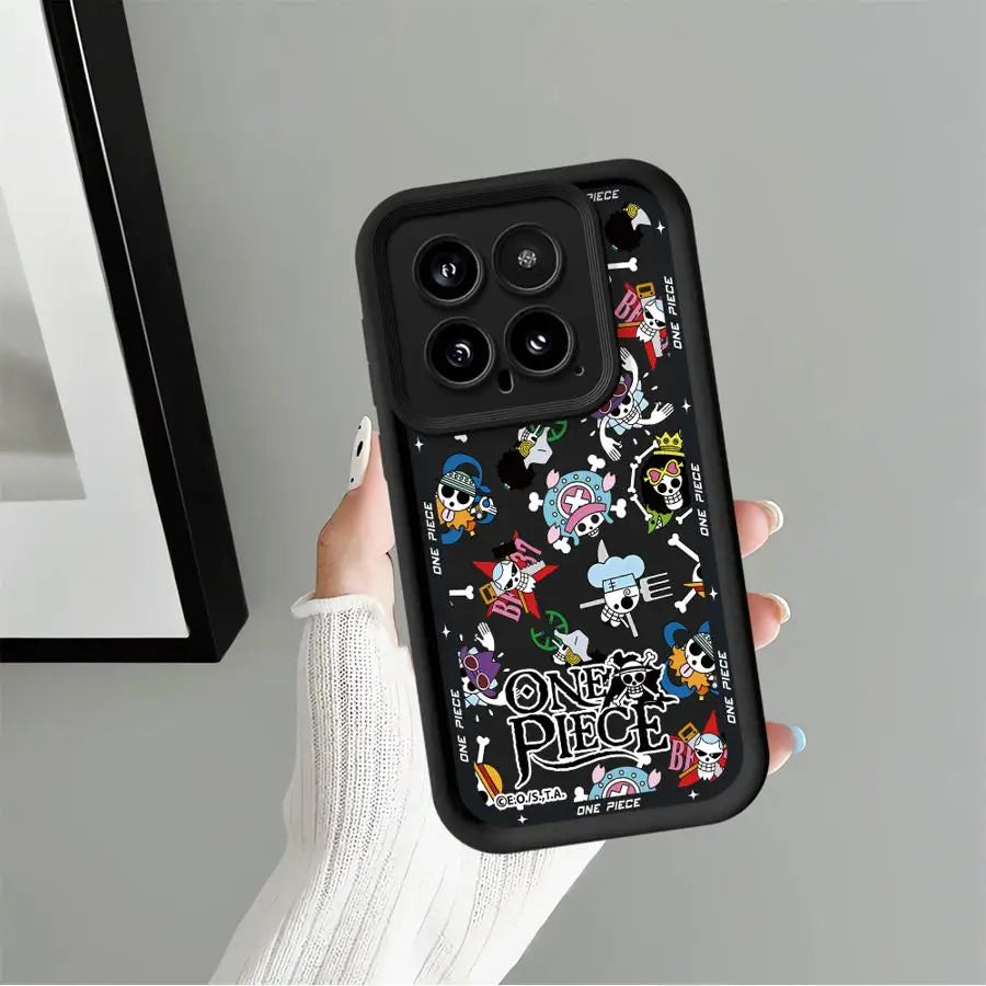 Case for Xiaomi Poco F8 C51 X3 Pro C61 C50 X3 NFC Phone Cover O-neS P-ieceS LuffyS Logo