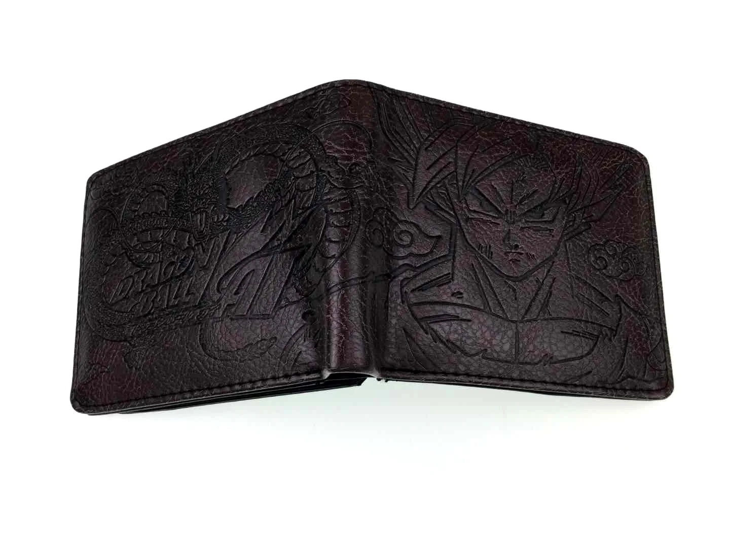 Dragon Ball Son Goku Turtle Wuzi Creative Embossed Short Wallet Coin Purse Student Fashion Personality Zero Wallets Card Wallet