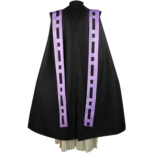 Anime Demon Slayer Doma Douma Cosplay Costume – Uniform & Wig Set