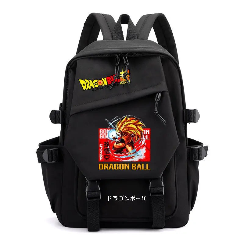 Dragon Ball animation peripheral creative cool personality Goku backpack student large capacity school bag school