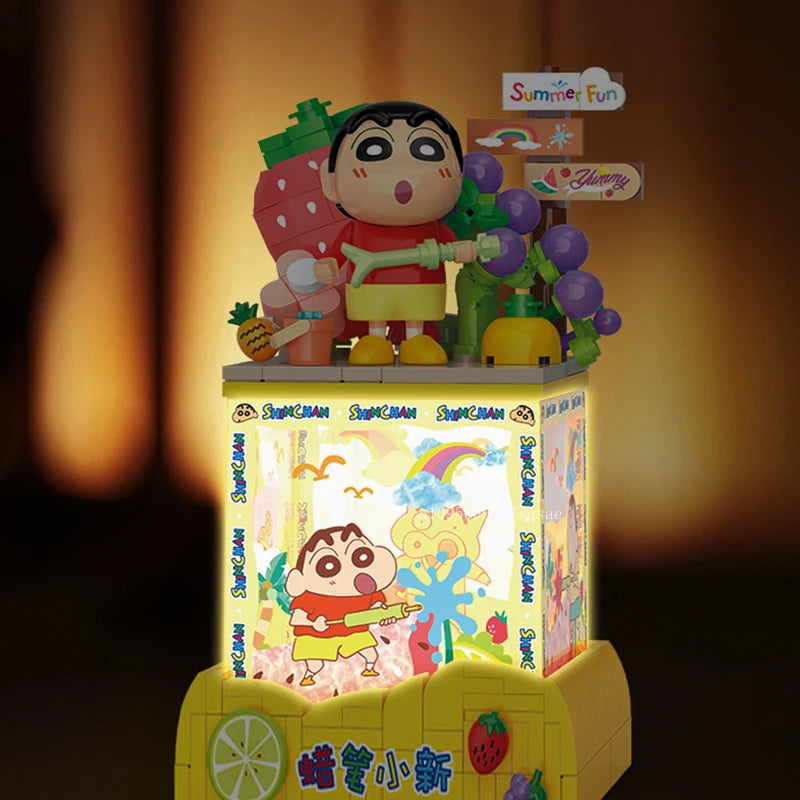 Crayon Shin Chan Building Blocks Night Lamp