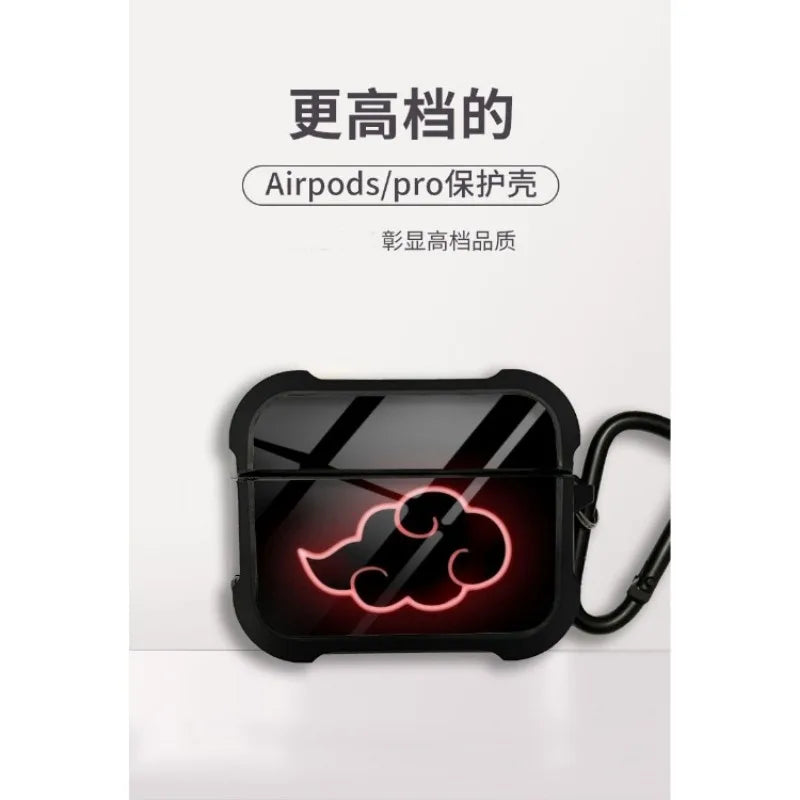 New Anime Naruto Sasuke Obito Protective Case for AirPods 3 for Airpods Pro 1 2 Wireless Bluetooth Headphone Case Christmas Gift