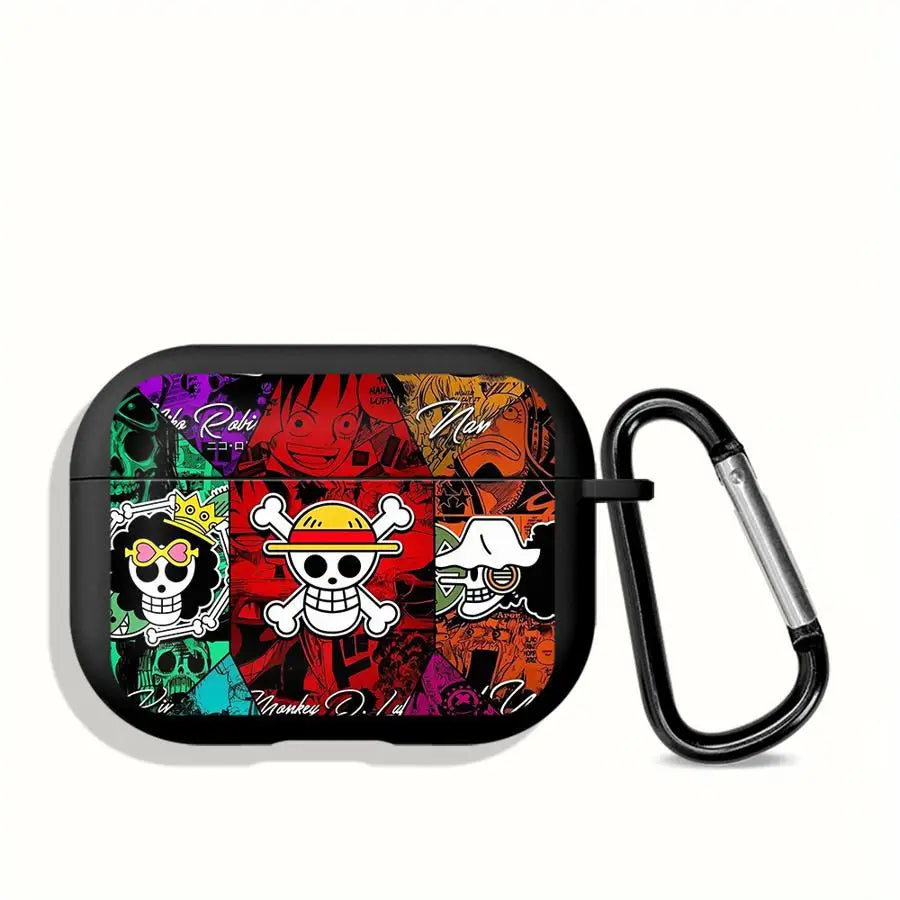 Anime OneS P-ieceS Earphone Cases Cover Case For Airpods 3 4 1 Pro Pro3 2 Pro2