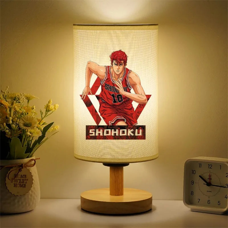Slam Dunk Rukawa & Hanamichi Anime Bedside Lamp – Creative LED Table Light