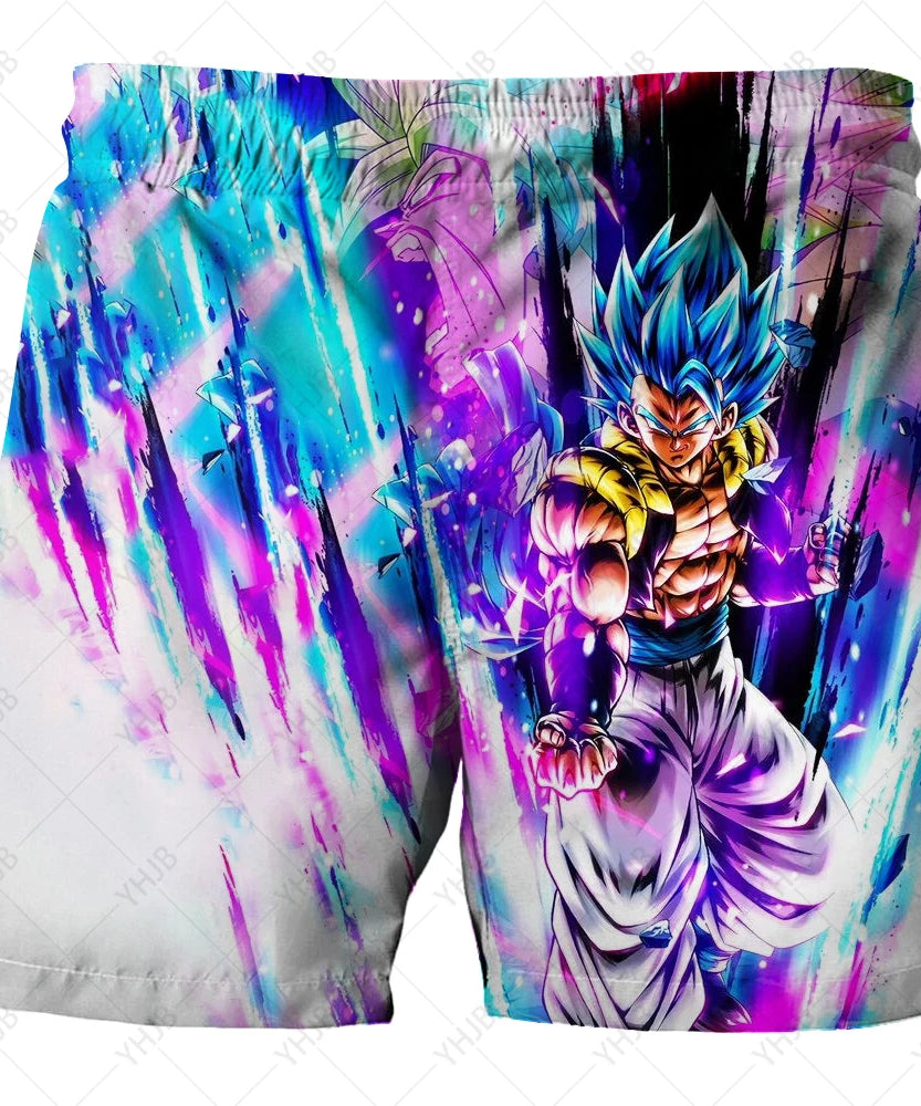 Dragon Ball Z Quick-Dry Swim Shorts – Cool Summer Beachwear