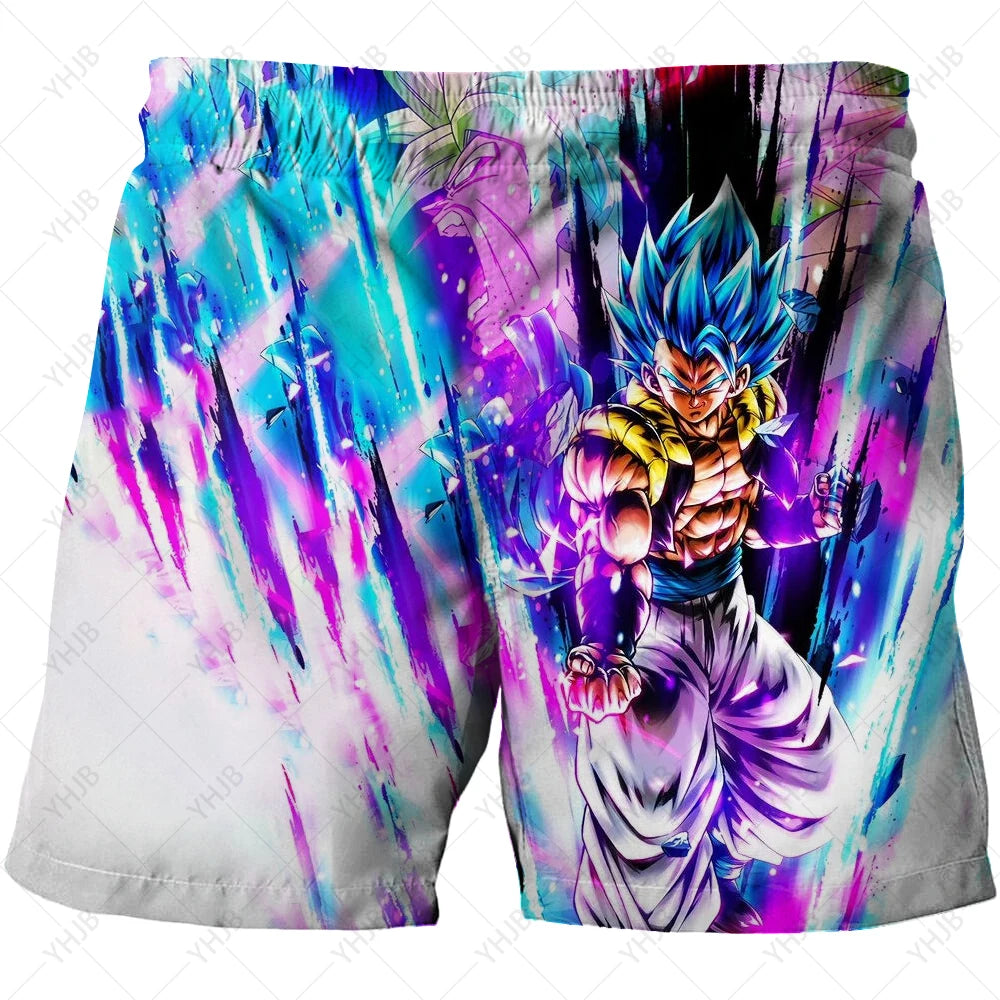 Dragon Ball Z Quick-Dry Swim Shorts – Cool Summer Beachwear